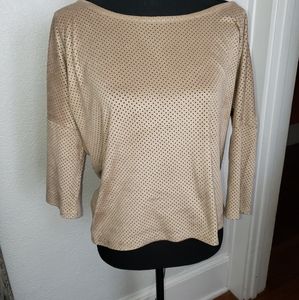 Ultra suede top